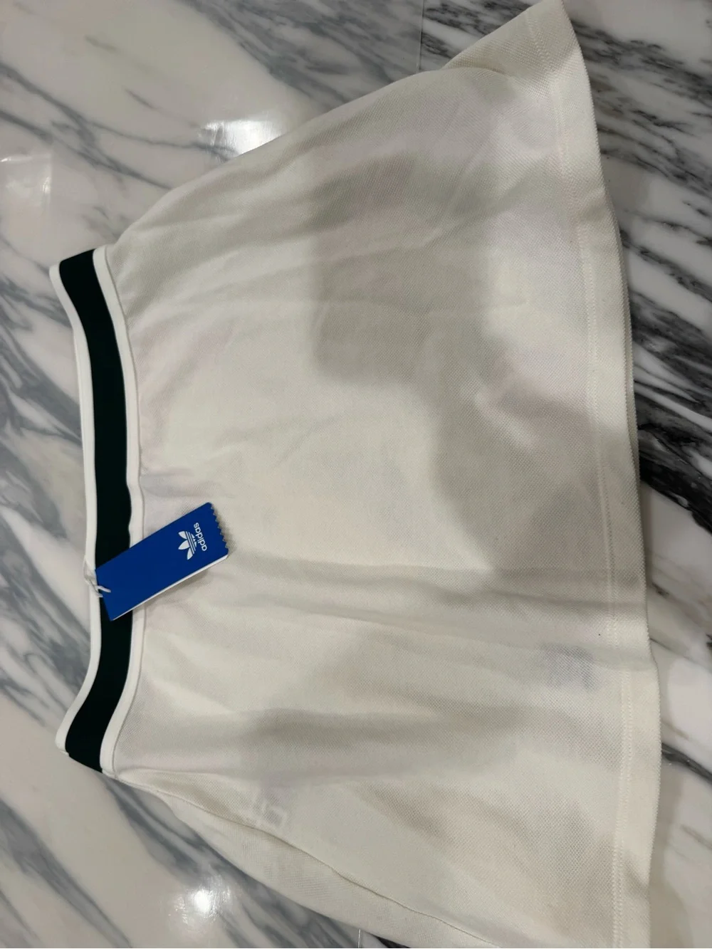 adidas Tennis Skirt with Tennis Cream Graphic Racquet Tee - Picture 9 of 10